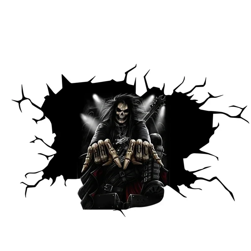 Halloween Skeleton Decoration - Halloween Skeleton Horror Car Stickers, PVC