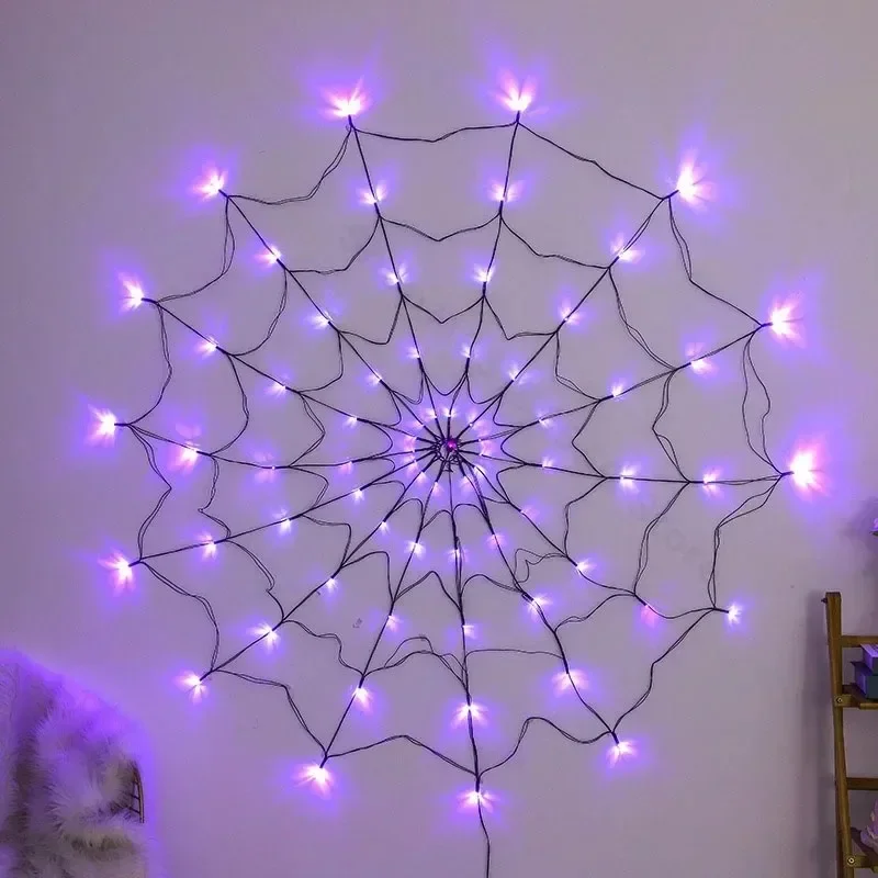 Halloween Spider Web String Li - Spider Web Halloween Decoration recension och pris