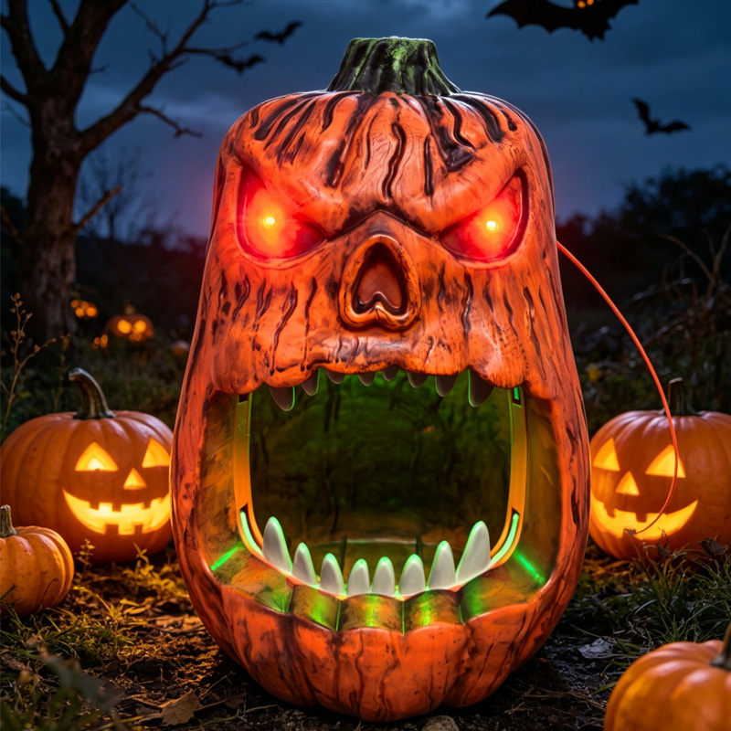 Halloween LED Lighted Pumpkin  - Pumpkin Lantern Halloween recension och pris