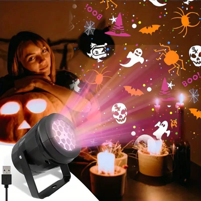 Halloween LED Projector Light  - Pumpkin Lantern Halloween recension och pris