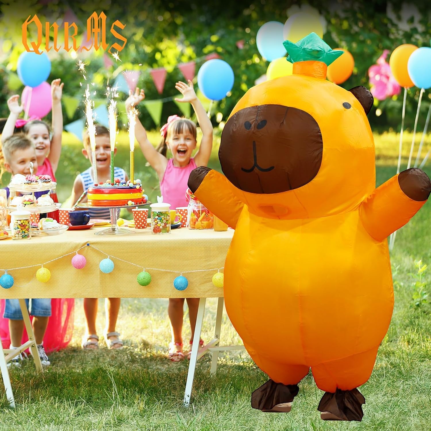 Capybara Inflatable Costume Ad - Halloween Costume Adult recension och pris
