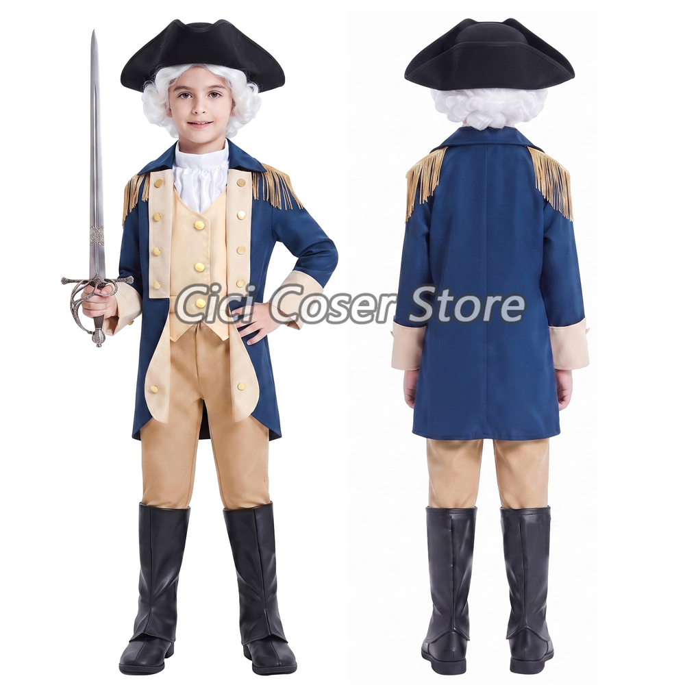 Kids Colonial George Washingto - Halloween Costume Kids recension och pris