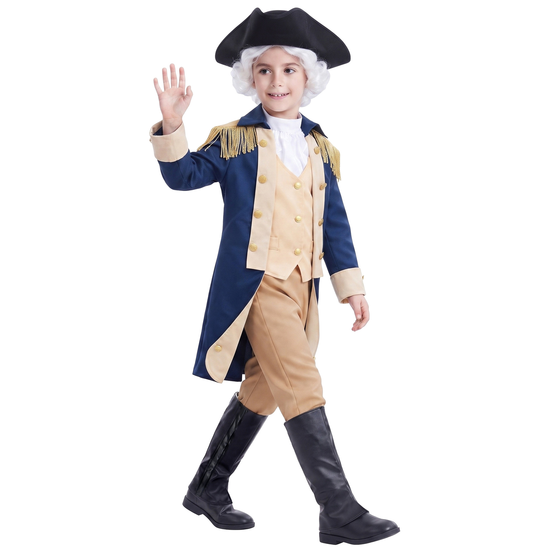 Kids Colonial George Washingto - Halloween Costume Kids recension och pris