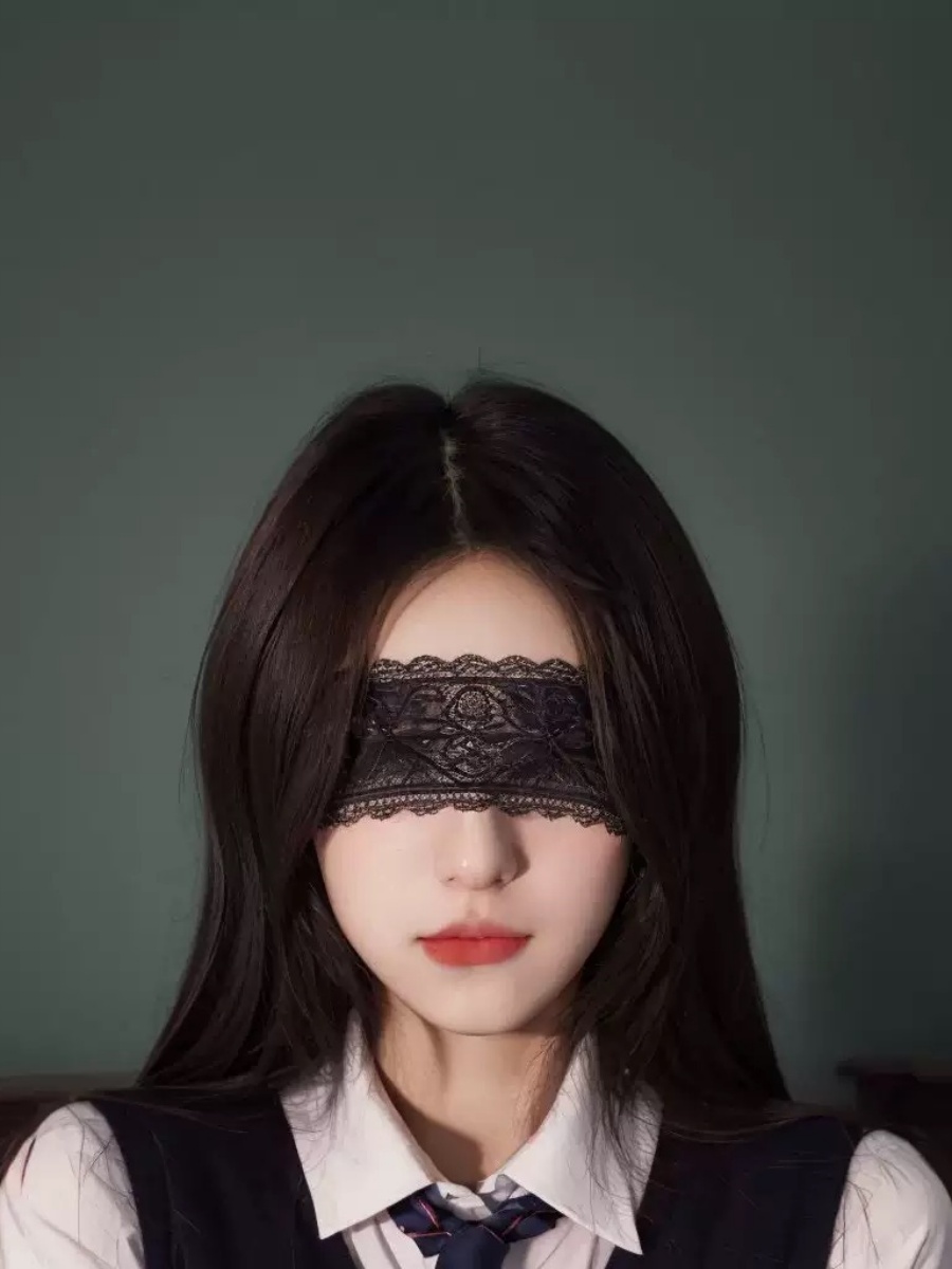 Sexy Lace Eye Mask Black Flora - Halloween Party Supplies recension och pris