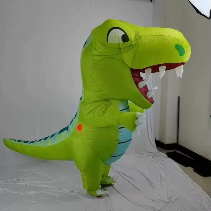 Adult Fat-Headed Dinosaur Infl - Halloween Costume Adult recension och pris