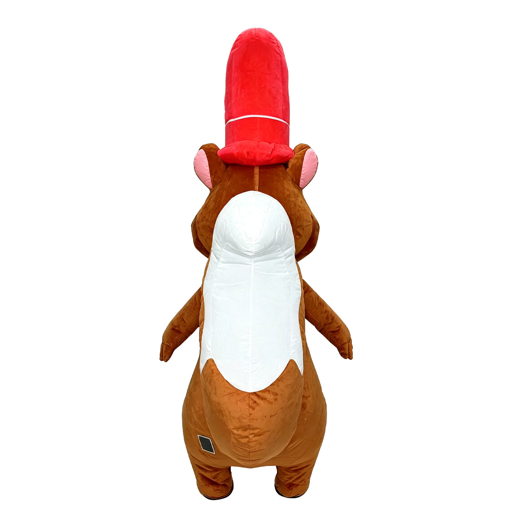 SAYGO Red Hat Squirrel Inflata - Halloween Costume Adult recension och pris