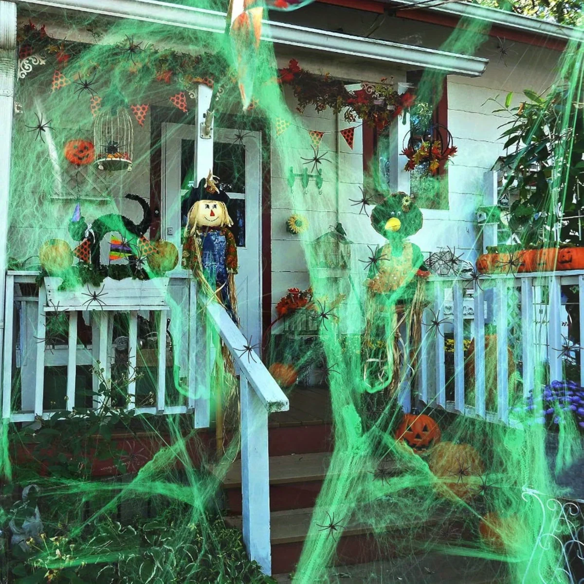 1-20PCS Halloween Decoration S - Spider Web Halloween Decoration recension och pris