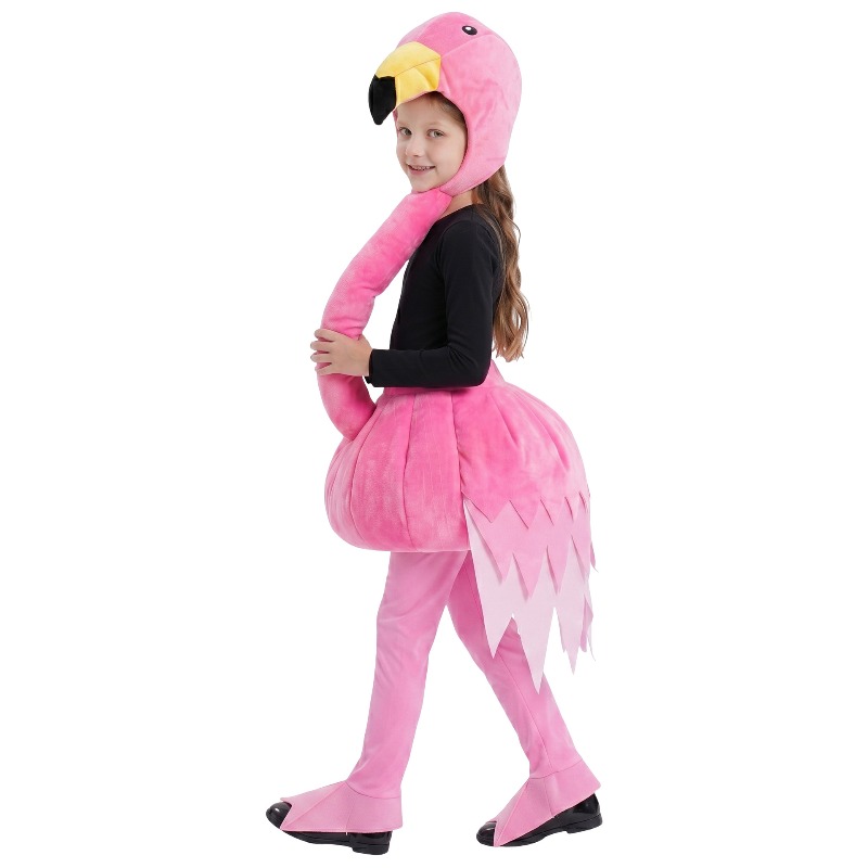 Animal Pink Flamingo Cosplay S - Halloween Costume Kids recension och pris