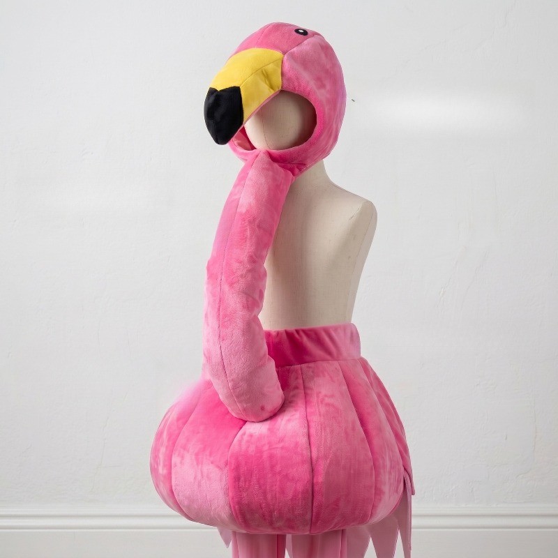 Animal Pink Flamingo Cosplay S - Halloween Costume Kids recension och pris