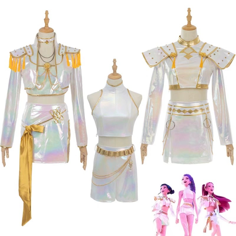 Cosplay Costume PU Leather Whi - Halloween Costume Kids recension och pris
