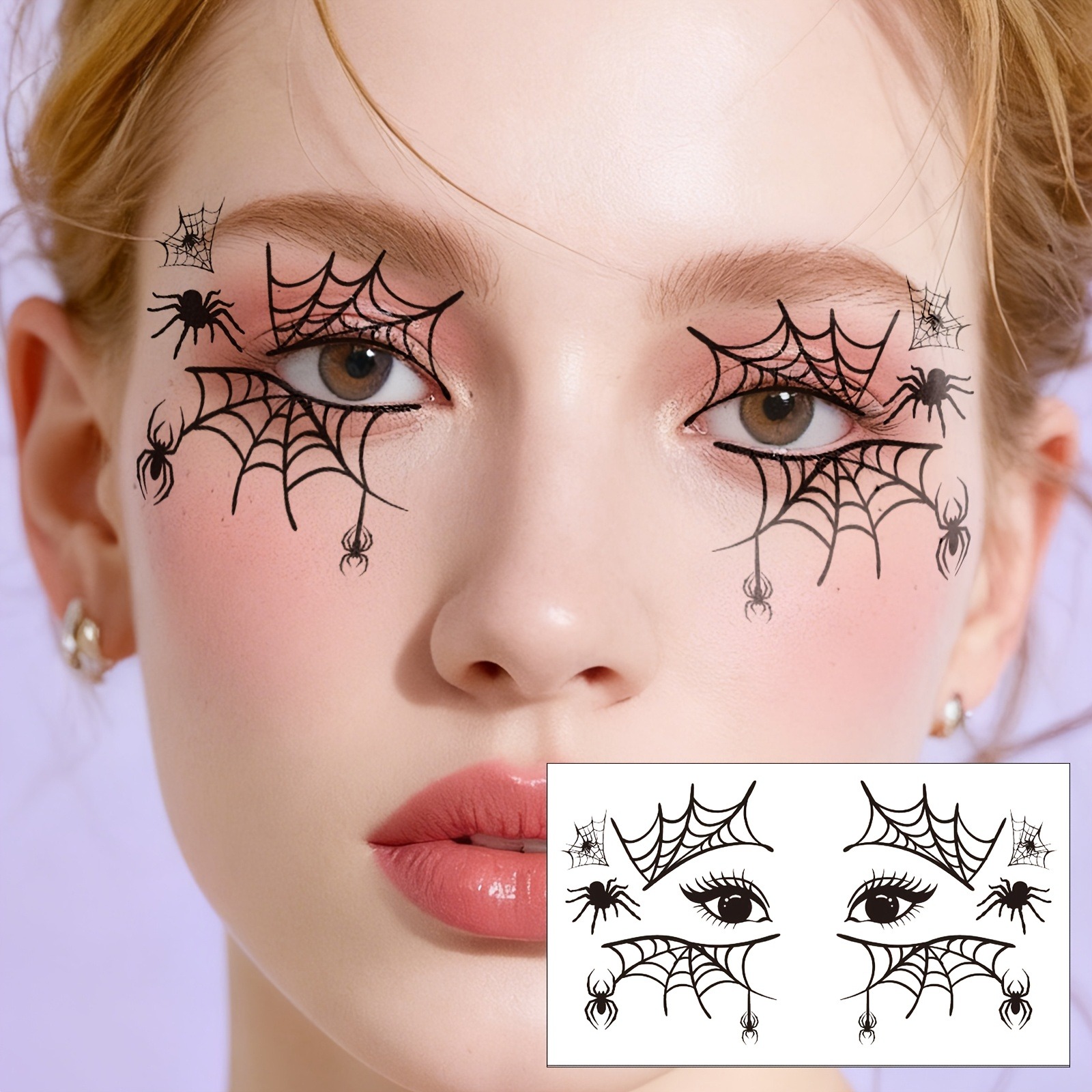 10 pieces of Halloween spider/ - Spider Web Halloween Decoration recension och pris