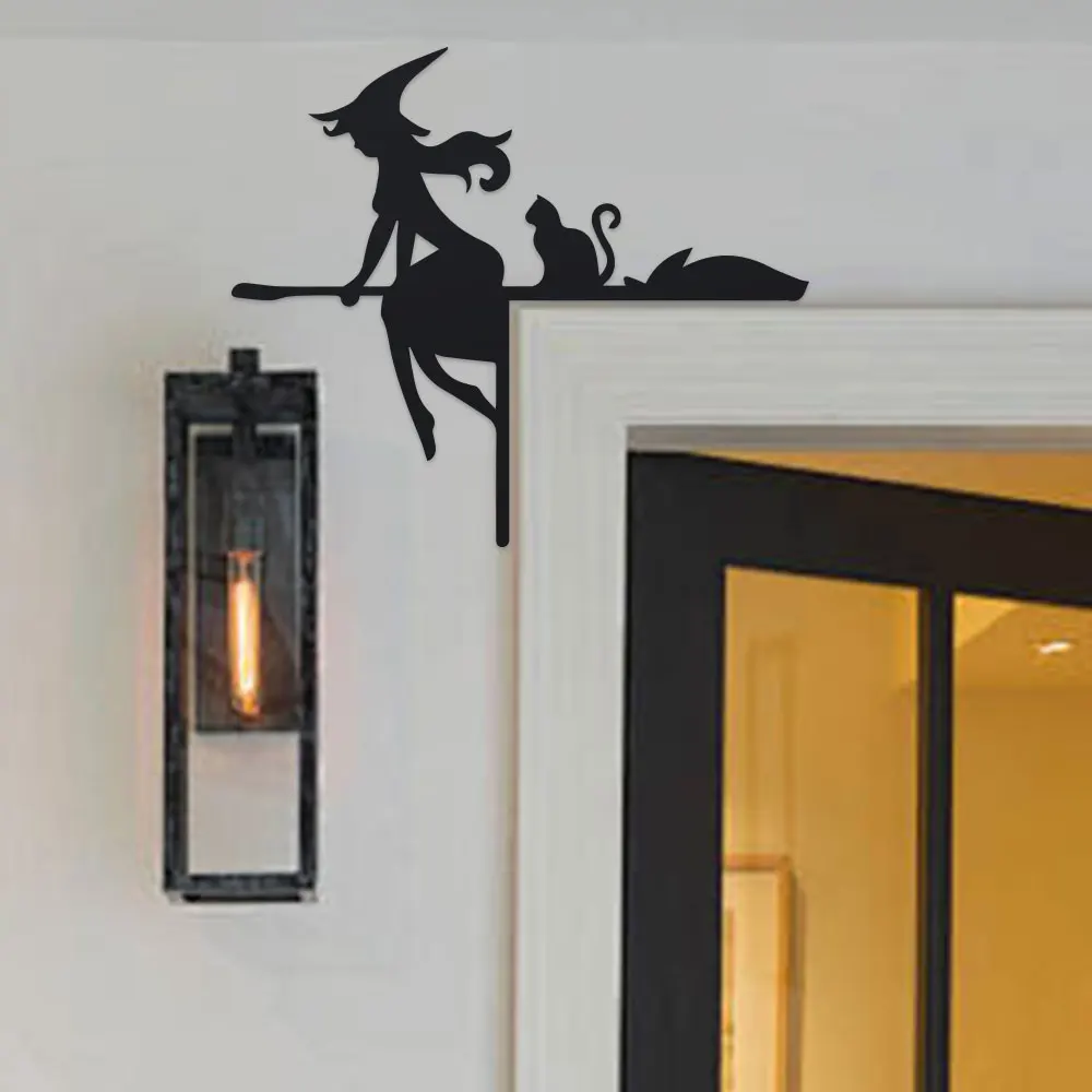 Halloween Door Frame Decoratio - Spider Web Halloween Decoration recension och pris