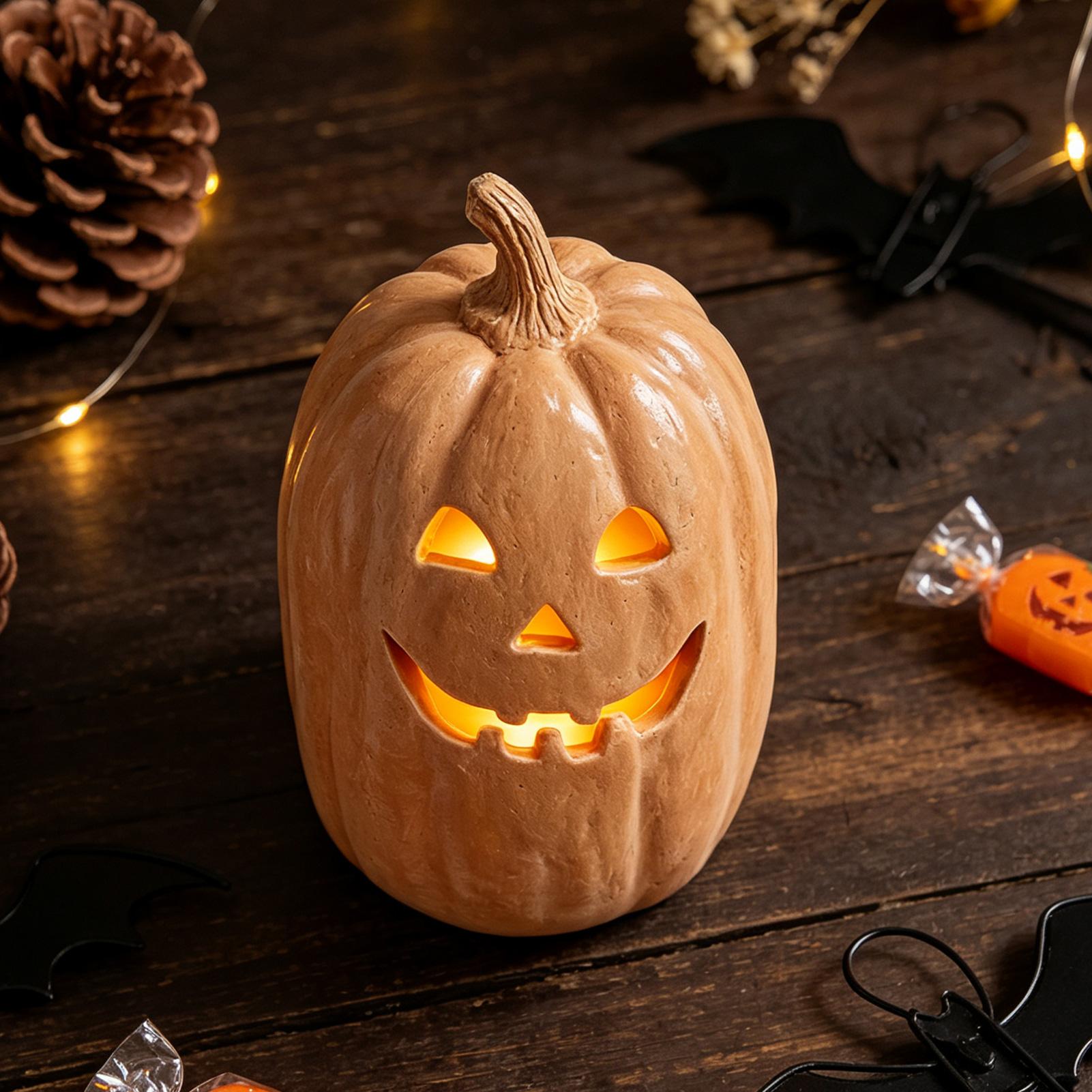 Pumpkin Lanterns Decor Handmad - Pumpkin Lantern Halloween recension och pris